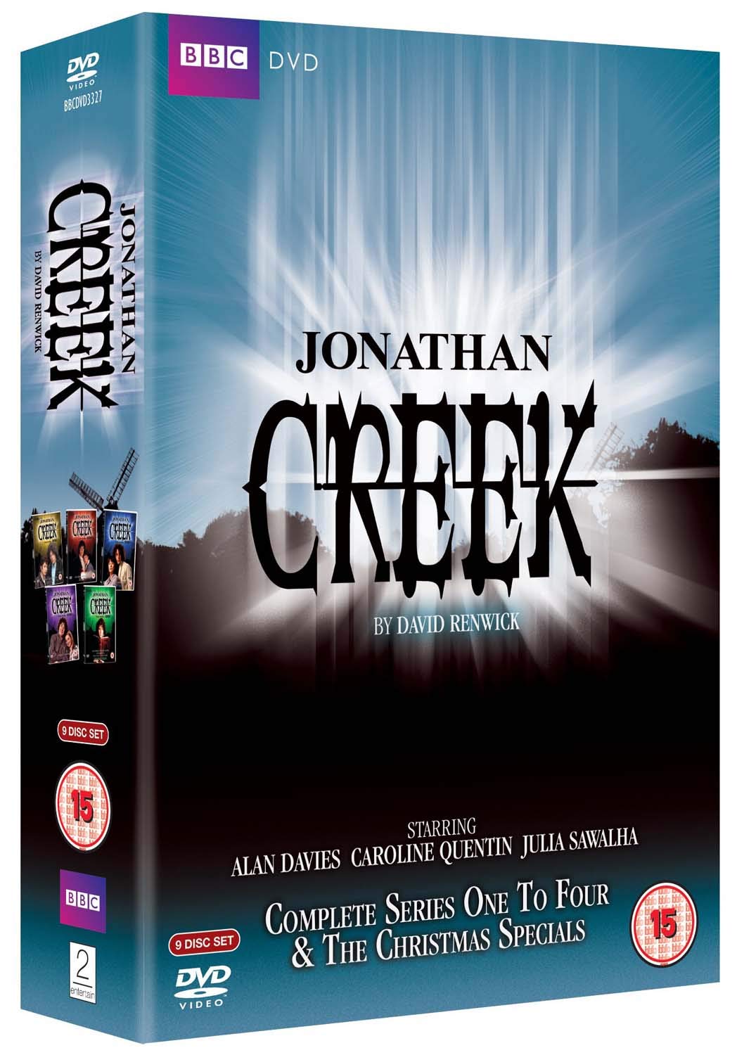 Jonathan Creek Complete Series 1 - 4 & The Christmas Specials Box